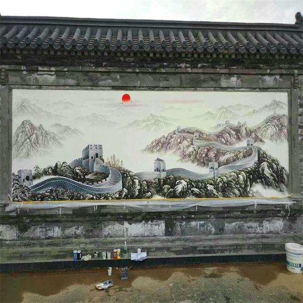 东营墙体彩绘